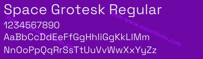 Space Grotesk RegularPreview Space Grotesk RegularPreview