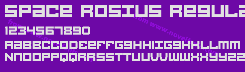 Space Rosius RegularPreview Space Rosius RegularPreview