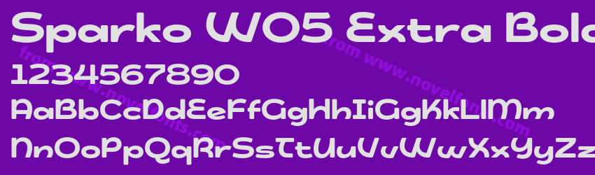 Sparko W05 Extra BoldPreview Sparko W05 Extra BoldPreview