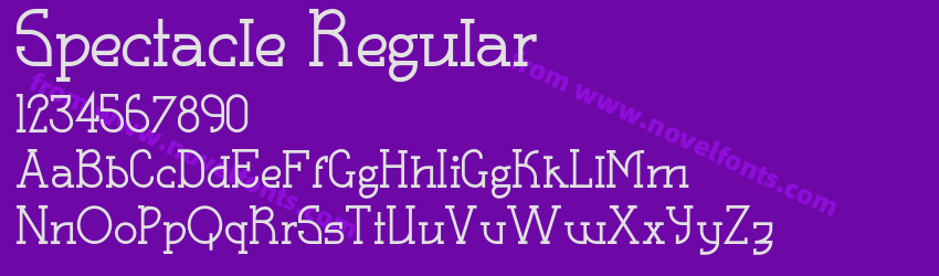 Spectacle RegularPreview Spectacle RegularPreview
