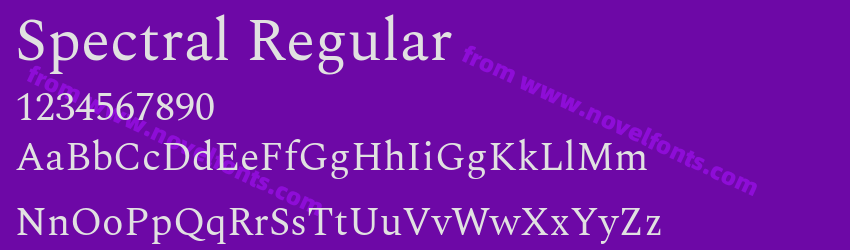 Spectral RegularPreview Spectral RegularPreview