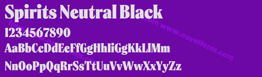 Spirits Neutral BlackPreview Spirits Neutral BlackPreview