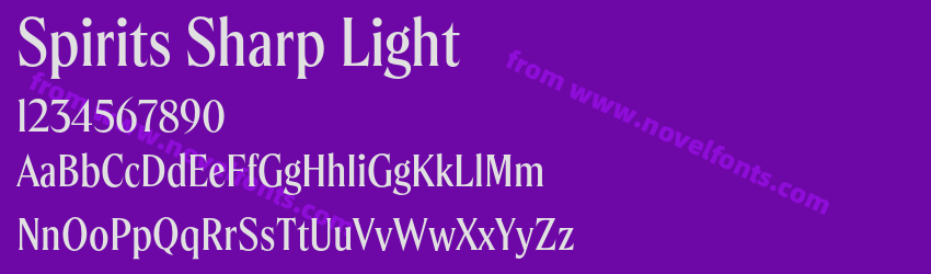 Spirits Sharp LightPreview Spirits Sharp LightPreview