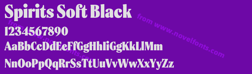 Spirits Soft BlackPreview Spirits Soft BlackPreview