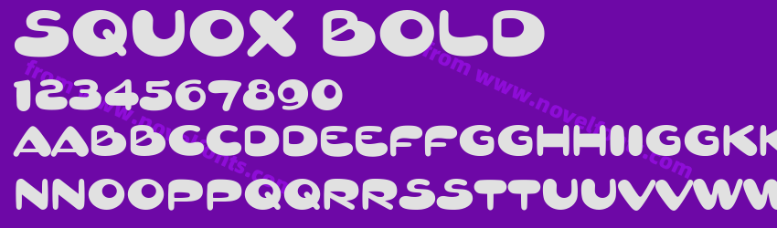 Squox BoldPreview Squox BoldPreview