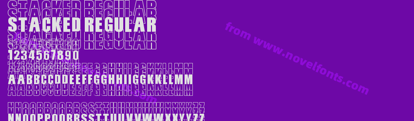 Stacked RegularPreview Stacked RegularPreview