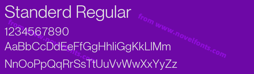 Standerd RegularPreview Standerd RegularPreview