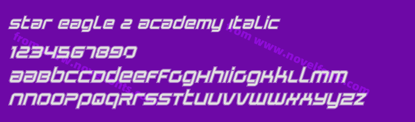 Star Eagle 2 Academy ItalicPreview Star Eagle 2 Academy ItalicPreview