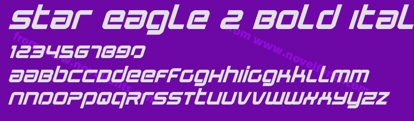 Star Eagle 2 Bold ItalicPreview Star Eagle 2 Bold ItalicPreview