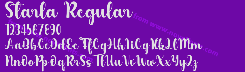 Starla RegularPreview Starla RegularPreview