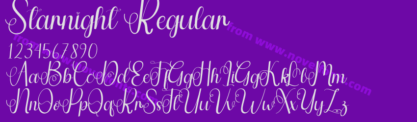 Starnight RegularPreview Starnight RegularPreview