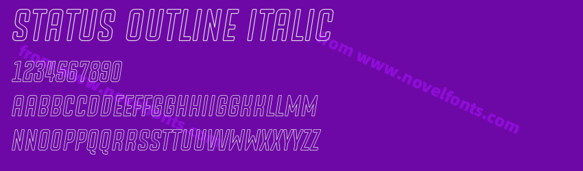Status Outline ItalicPreview Status Outline ItalicPreview