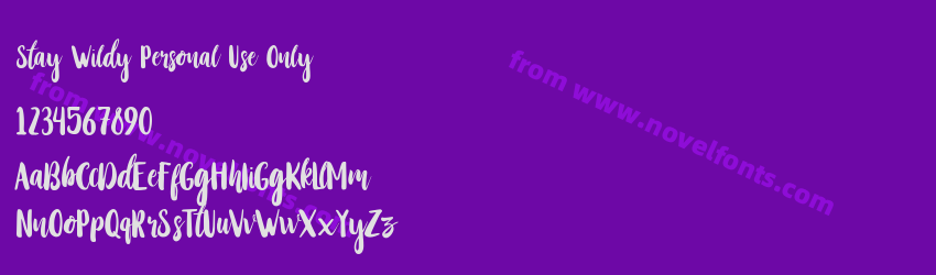 Stay Wildy Personal Use OnlyPreview Stay Wildy Personal Use OnlyPreview