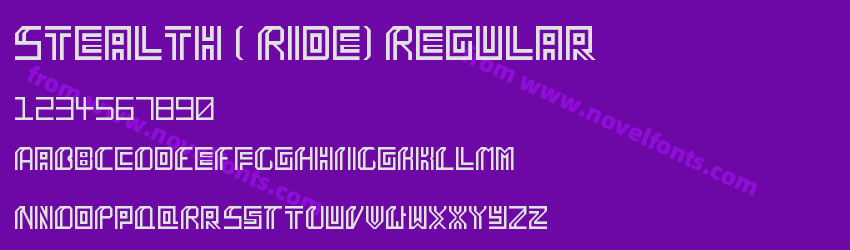 Stealth ( Ride) RegularPreview Stealth ( Ride) RegularPreview