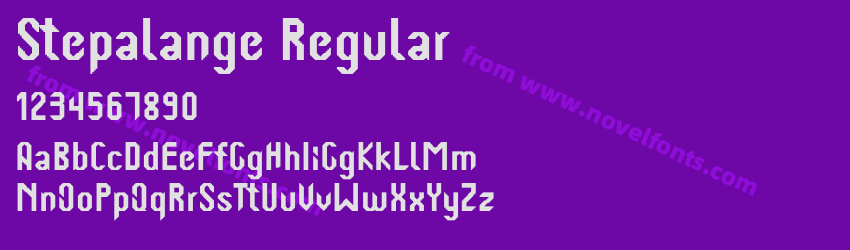 Stepalange RegularPreview