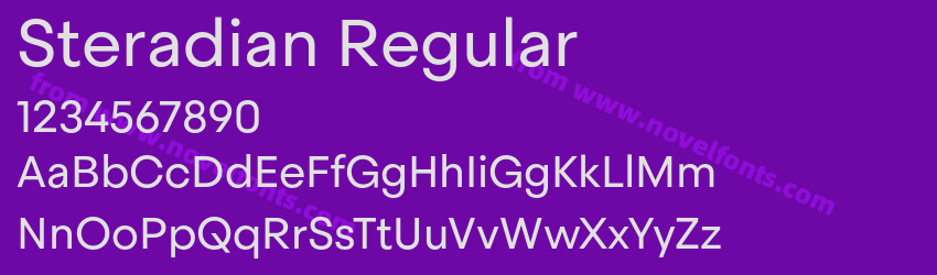 Steradian RegularPreview Steradian RegularPreview