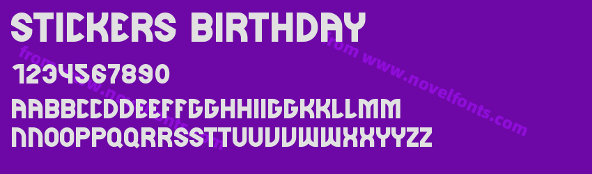 Stickers BirthdayPreview