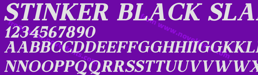 Stinker Black SlantPreview Stinker Black SlantPreview
