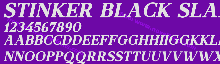 Stinker Black SlantPreview Stinker Black SlantPreview