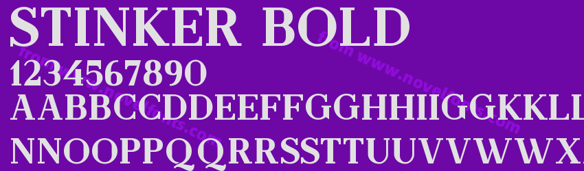 Stinker BoldPreview Stinker BoldPreview