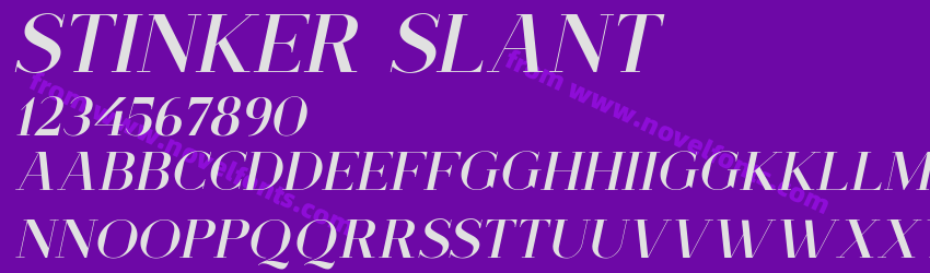 Stinker SlantPreview Stinker SlantPreview