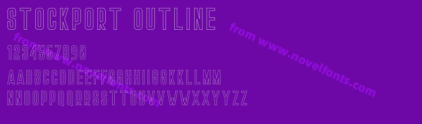 Stockport OutlinePreview Stockport OutlinePreview