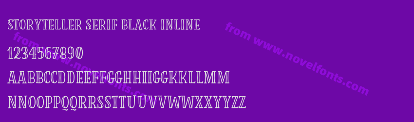 Storyteller Serif Black InlinePreview Storyteller Serif Black InlinePreview