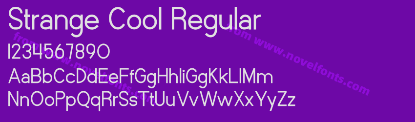 Strange Cool RegularPreview