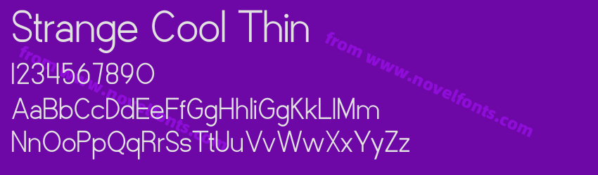 Strange Cool ThinPreview Strange Cool ThinPreview