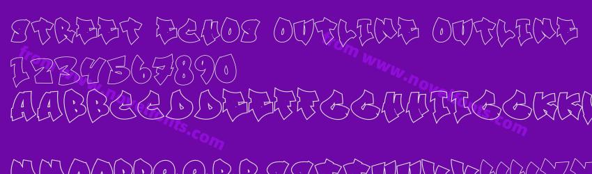 Street Echos Outline OutlinePreview Street Echos Outline OutlinePreview