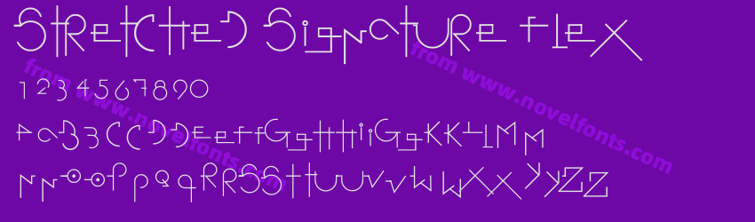 Stretched Signature FlexPreview Stretched Signature FlexPreview