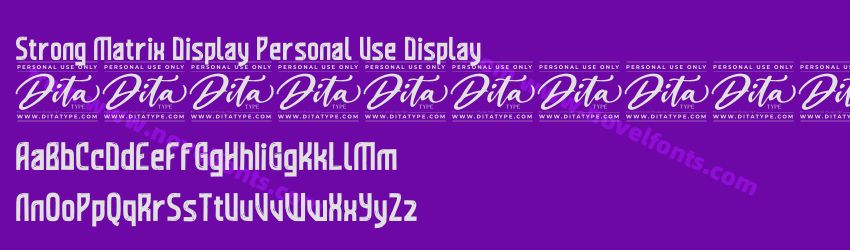 Strong Matrix Display Personal Use DisplayPreview Strong Matrix Display Personal Use DisplayPreview