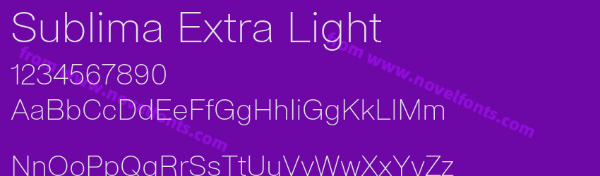 Sublima Extra LightPreview Sublima Extra LightPreview