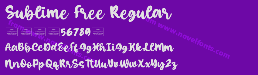 Sublime Free RegularPreview Sublime Free RegularPreview