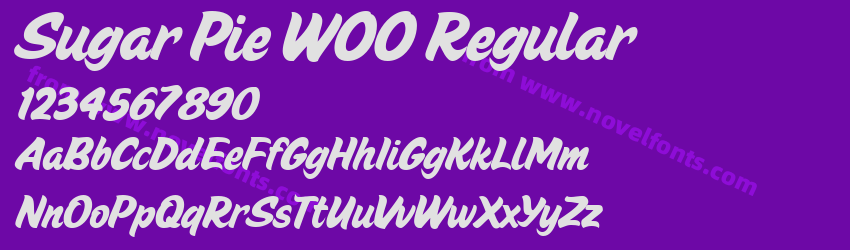 Sugar Pie W00 RegularPreview Sugar Pie W00 RegularPreview