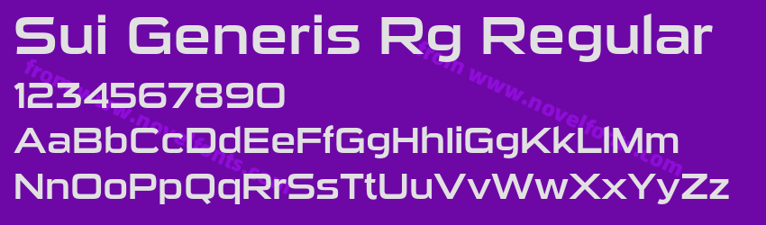 Sui Generis Rg RegularPreview Sui Generis Rg RegularPreview