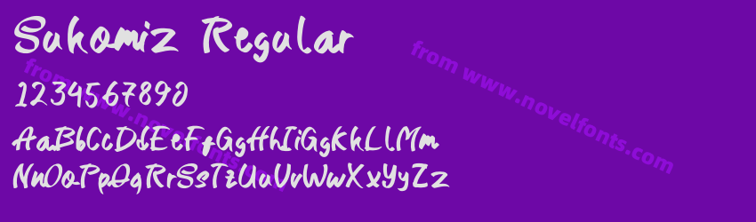 Sukomiz RegularPreview Sukomiz RegularPreview