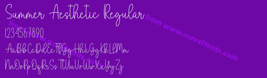 Summer Aesthetic RegularPreview Summer Aesthetic RegularPreview