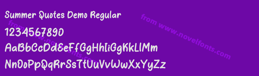 Summer Quotes Demo RegularPreview Summer Quotes Demo RegularPreview