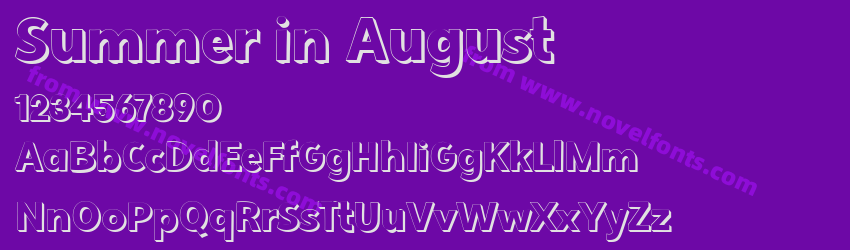 Summer in AugustPreview Summer in AugustPreview