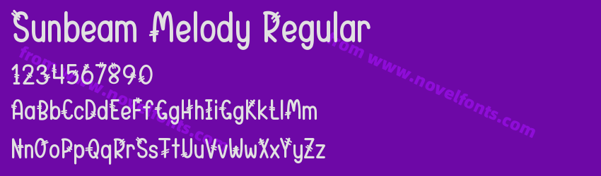 Sunbeam Melody RegularPreview Sunbeam Melody RegularPreview