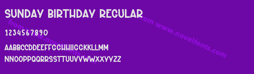 Sunday Birthday RegularPreview Sunday Birthday RegularPreview