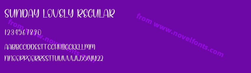 Sunday Lovely RegularPreview Sunday Lovely RegularPreview