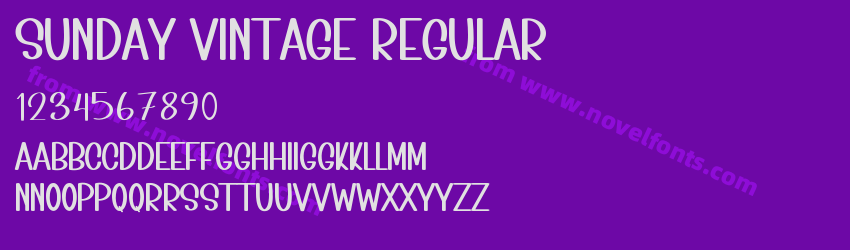 Sunday Vintage RegularPreview Sunday Vintage RegularPreview