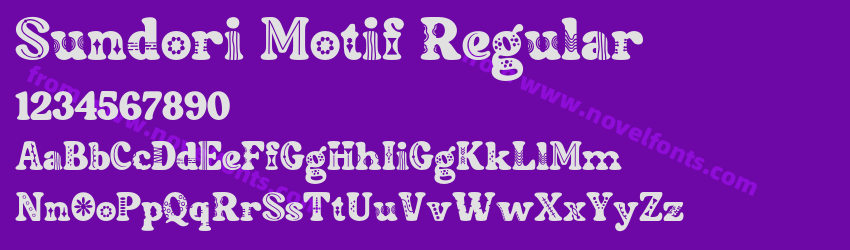 Sundori Motif RegularPreview Sundori Motif RegularPreview