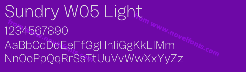 Sundry W05 LightPreview Sundry W05 LightPreview