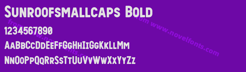 Sunroofsmallcaps BoldPreview Sunroofsmallcaps BoldPreview