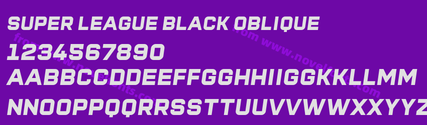 Super League Black ObliquePreview Super League Black ObliquePreview