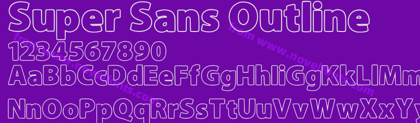 Super Sans OutlinePreview Super Sans OutlinePreview