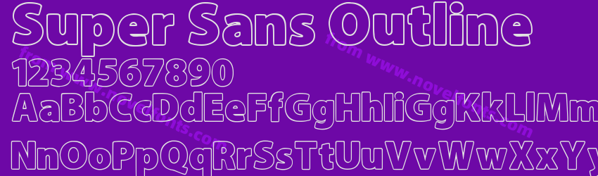 Super Sans OutlinePreview Super Sans OutlinePreview